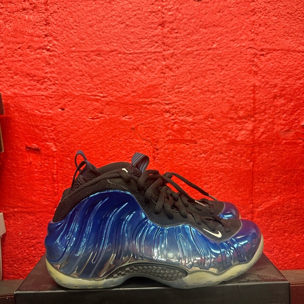 2015 Air Foamposite One PRM ‘Blue Mirror’ Size 8